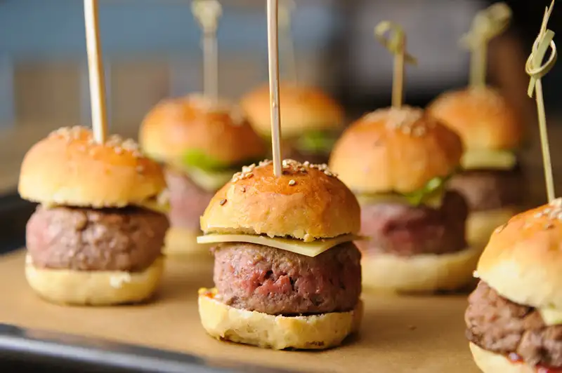 recette mini hamburgers