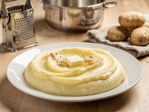 Purée Mousline : La dose parfaite de lait et d&rsquo;eau