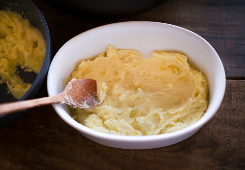 puree mousline dose lait eau