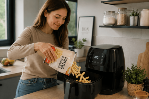 Réussir des frites surgelées croustillantes avec un air fryer : guide complet
